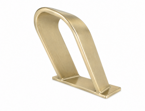 Cascada para piscina Bow Mini Sunlit Gold en acero inoxidabe Aisi 316L Flexinox