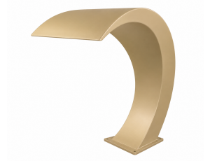 Cascada para piscinas Bali mate  en acero inoxidable Aisi 316L Elite sunlit gold  Flexinox