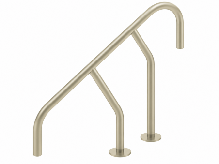 Barandillas piscina Taurus elite en acero inoxidable Aisi 316L SUNLIT GOLD Flexinox