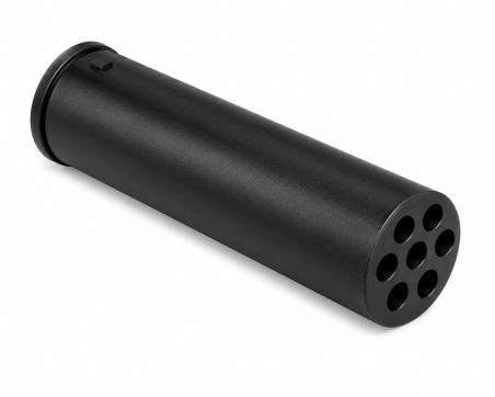 Boquillas cañón Tahiti Nero en acero inoxidable Aisi 316L Flexinox