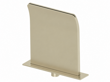 Cascada para piscina Frame Ground Sunlit Gold en acero inoxidabe Aisi 316L Flexinox
