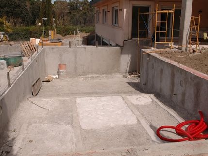 Construcción de piscinas