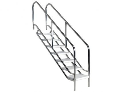 Escalera piscina desmontable
