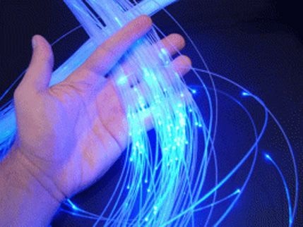 Fibra óptica para piscina