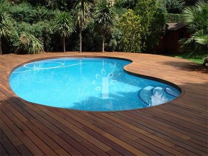 Maderas para piscina