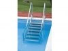 escalera piscina fácil acceso land acero inoxidable aisi 316 FLEXINOX