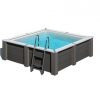 Piscina desmontable Gre Avantgarde Nova cuadrada de composite