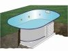 piscina enterrada Sumatra ovalada GRE