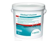 Chlorilong 5 Funciones Pastillas de cloro multifunción 250 g Bayrol