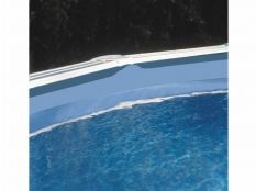 Liner Azul para piscina ovalada Gre 40/100 - Altura 132 - Sistema colgante