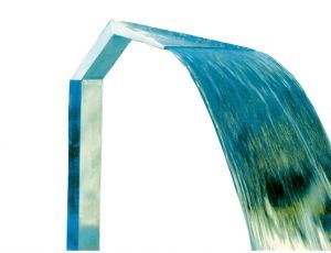 Cascada para piscina Cortina Cobra Astralpool en acero inoxidable Aisi 316