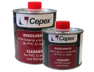 Disolvente limpiador de PVC Bote 500 ml Cepex