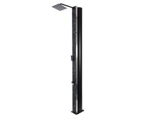Ducha Solar piscina Atlas Glass Black Jasper 40 litros CRM
