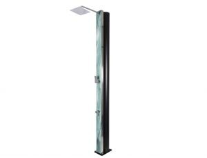 Ducha Solar piscina Atlas Glass Turquoise Marble 40 litros CRM