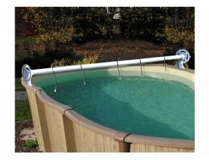Enrollador Gre para manta térmica piscinas elevadas Luxe