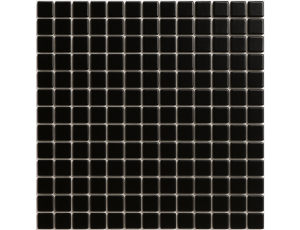 Plancha de gresite negro A34 22 x 22 mm para reparaciones de piscina