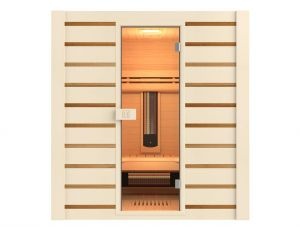 Sauna de vapor Hybrid Combi para 4 personas Holl's