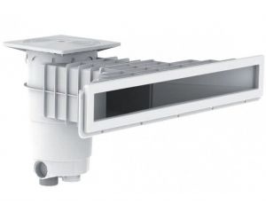 Skimmer Design A800 boca estrecha en ABS piscina de liner y hormigón Weltico