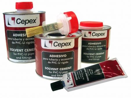Adhesivo para productos PVC de la marca Cepex