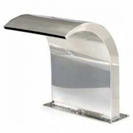 Cascada para piscina Cortina Arco Astralpool en acero inoxidable Aisi 316