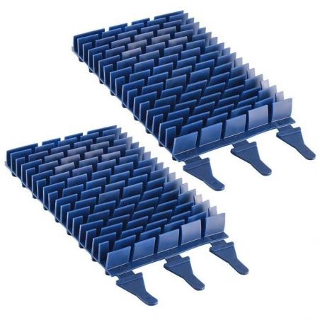 Cepillos de goma PVC para robot limpiafondos Vortex Zodiac
