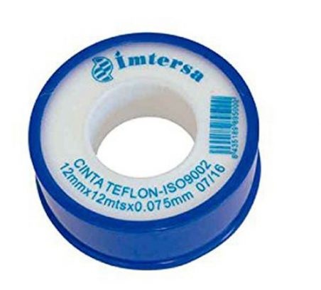 Cinta de Teflón selladora de roscas para fontanería Proplast