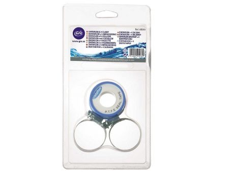 Cintaflón con 4 abrazaderas para piscina Gre AR510