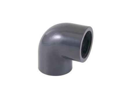 Codo 90º PVC mixto encolar y roscar para piscina Cepex