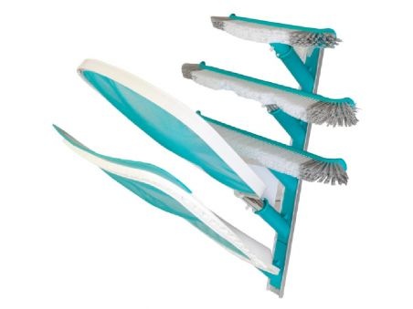 Colgador metálico para material de limpieza para piscina Gre
