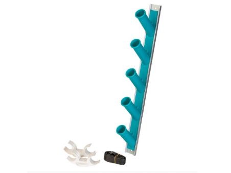 Colgador metálico para material de limpieza para piscina Gre