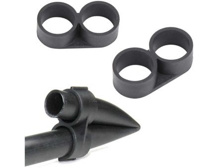 Conector de extremo de tubo para sistema de riego por goteo