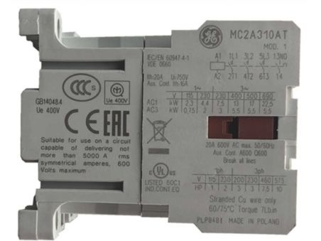 Contactor MC 2 A 10 E 230 V General electrics
