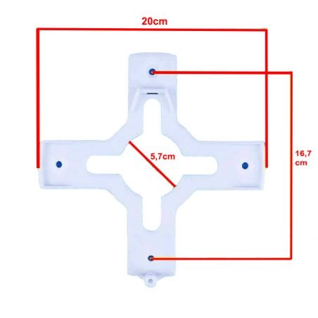 Cruceta de soporte para foco plano piscina Astralpool
