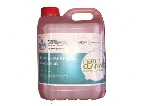 Desincrustante concentrado 5 l para limpiar el vaso de la piscina Natur Clara