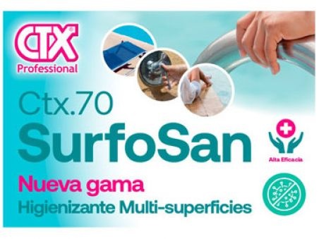 Higienizante de superficies Surfosan Ctx