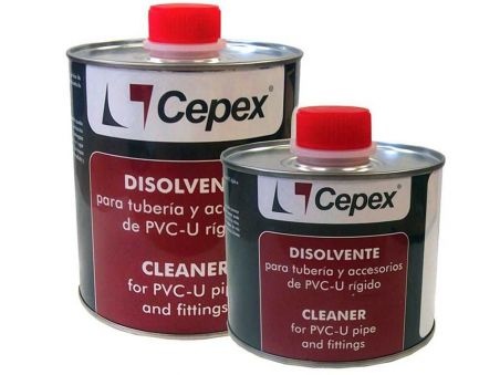 Disolvente limpiador de PVC Bote 500 ml Cepex