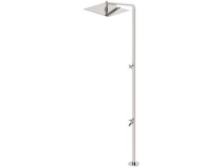 ducha exterior piscina Brisa acero inoxidable aisi 304 FLEXINOX