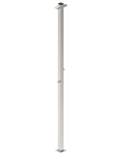 Ducha piscina Tetra Duo Fluxómetro Flexinox acero inoxidable AISI 304