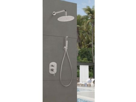 Ducha piscina Zeus Empotrable Oasis Star acero inoxidable AISI 316