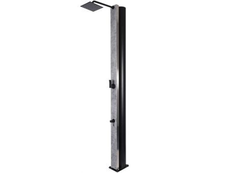 Ducha Solar piscina Atlas Glass Concrete 40 litros CRM