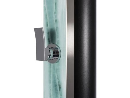 Ducha Solar piscina Atlas Glass Turquoise Marble 40 litros CRM