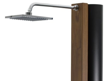 Ducha Solar piscina Bora Wood Teak 40 litros CRM