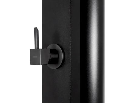 Ducha Solar piscina Square Black Edition 40 litros CRM