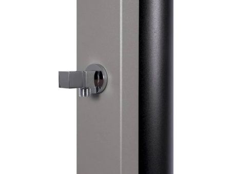 Ducha Solar piscina Watermixer RT Gris Aluminio 30 litros CRM