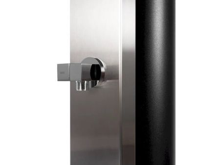 Ducha Solar piscina Square Acero Inox AISI 304 40 Litros CRM