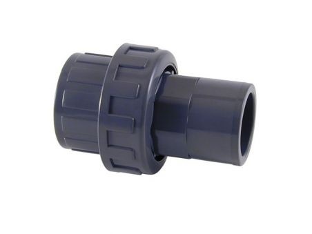 Enlace 3 piezas PVC macho hembra encolar para piscinas Cepex