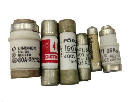 Fusibles cilíndricos de uso general para sobrecargas