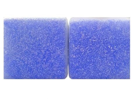 Gresite para piscina azul niebla textura antideslizante D7 25 x 25 mm