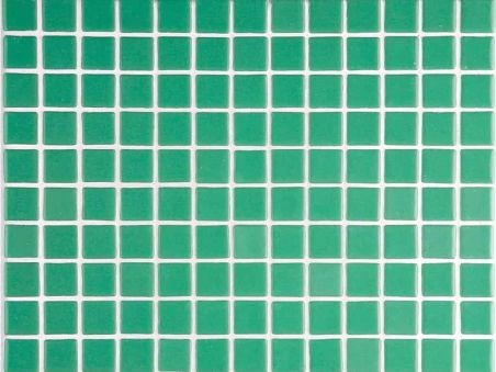 Gresite para piscinas azul verdoso liso A05 23 x 23 mm