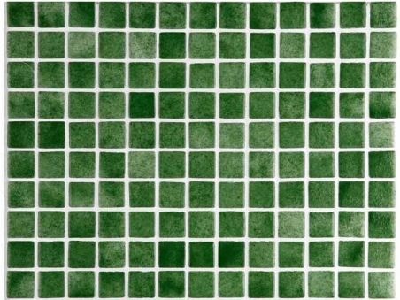Gresite para piscinas verde y blanco niebla Z22 25 x 25 mm